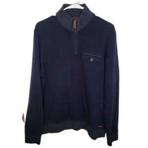 Ted Baker London men's quarter zip pullover sweatshirt small